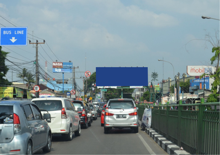 BILLBOARD BANDO JPO PASAR KRANJI BEKASI