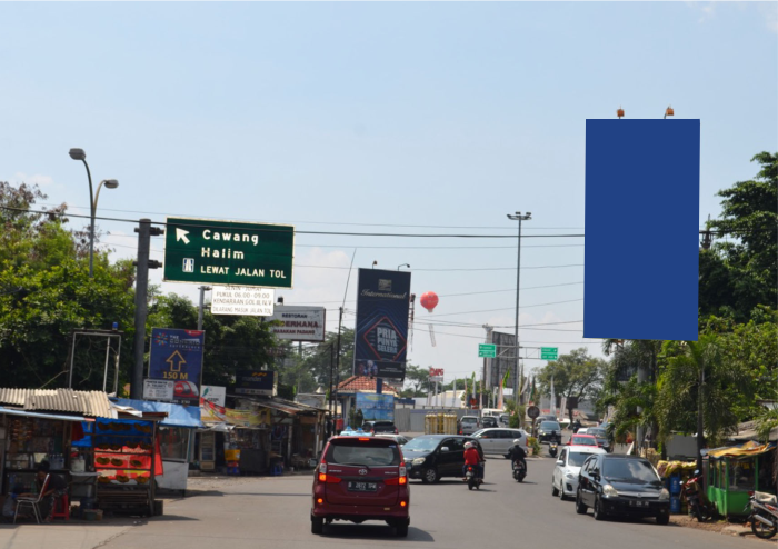 BILLBOARD JL. CAMAN RAYA DEPAN POM BENSIN SHELL BEKASI