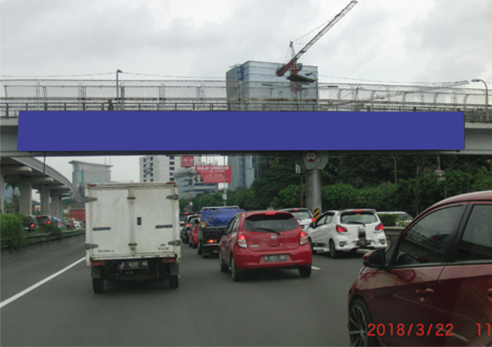 BILLBOARD JPO JL MT. HARYONO KM.1+200 A JAKARTA