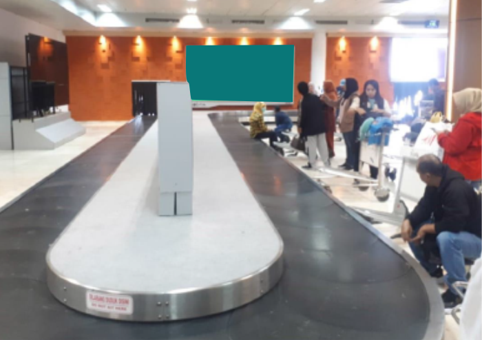 BAGGAGE CLAIM DOMESTIK LOMBOK INTERNATIONAL AIRPORT