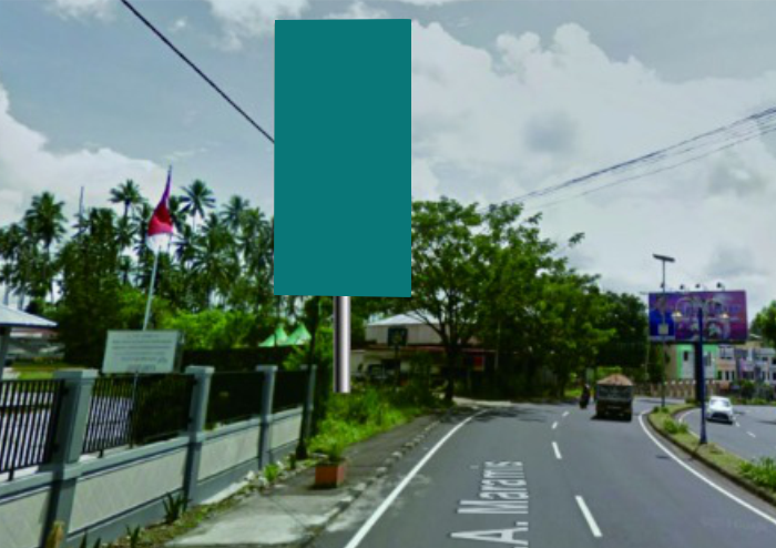 BILLBOARD JL. A.A MARAMIS DEKAT RM. PONDOK SHAFA MANADO