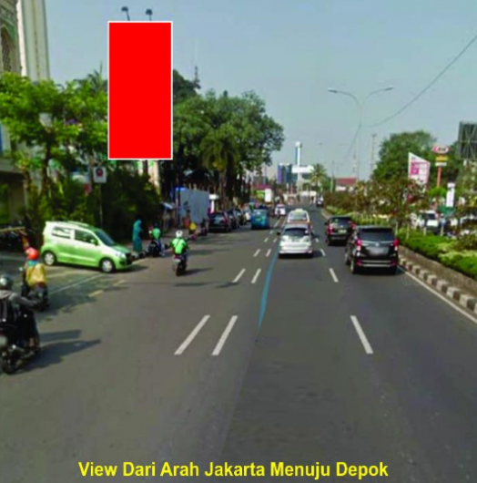 BILLBOARD JL. MARGONDA DEPAN SALADDIN SQUARE