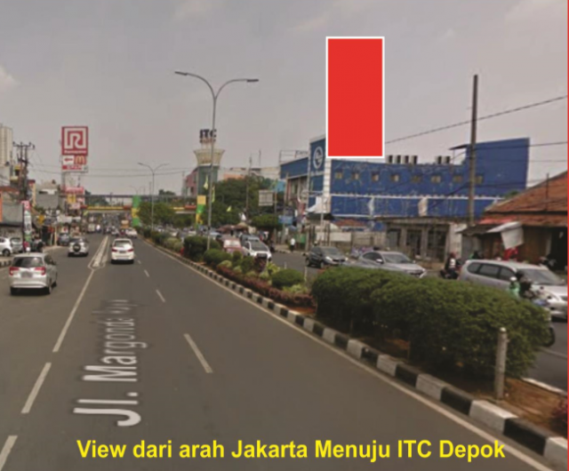BILLBOARD JL. MARGONDA (SAMPING 88)