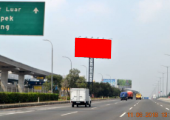 BILLBOARD JL TOL JAKARTA CIKAMPEK KM 08+200