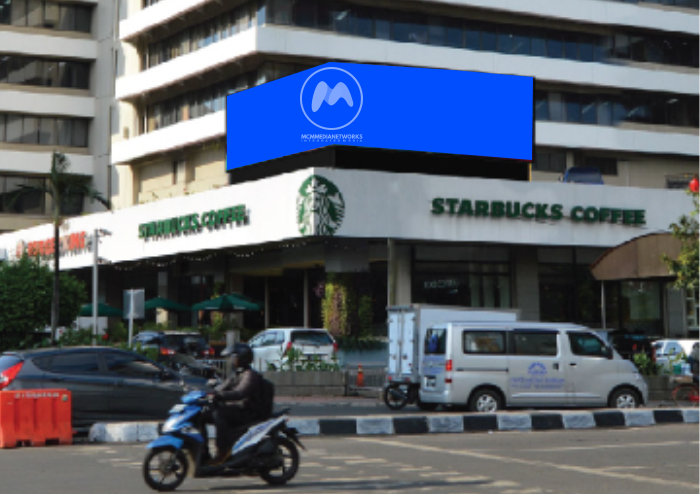 LED SKYLINE BUILDING JAKARTA