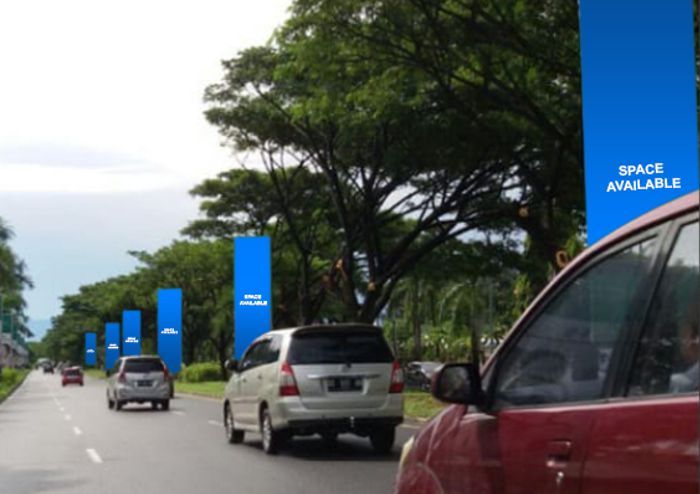 NEON BOX JALAN KELUAR SEBELAH KANAN SULTAN HASANUDDIN INTERNATIONAL AIRPORT