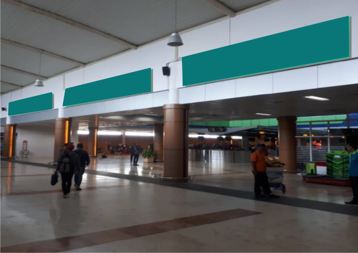 NEON BOX CEK IN DOMESTIK DAN INTERNASIONAL LOMBOK INTERNATIONAL AIRPORT