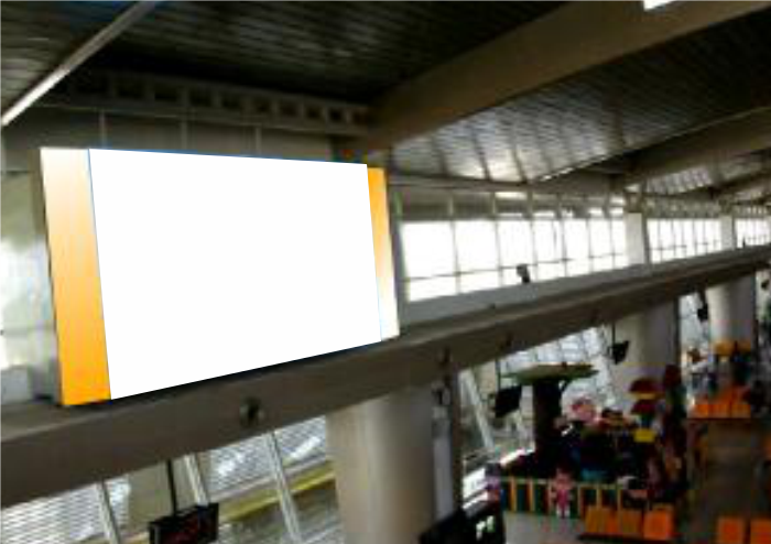 LED INDOOR RUANG TUNGGU KEBERANGKATAN DOMESTIK T2 BANDARA JUANDA SURABAYA