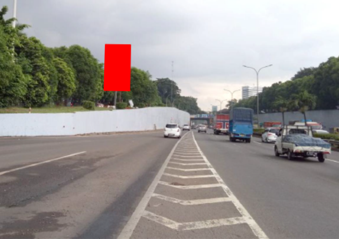 BILLBOARD TOL JORR KM 25+300 GERBANG TOL AMPERA