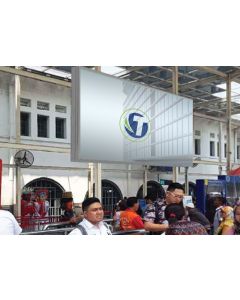 MAIN ENTRANCE PASAR SENEN TRAIN STATION JAKARTA